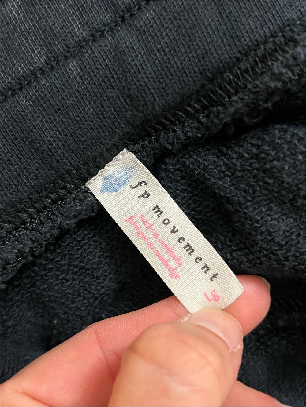 Free People June Bug Cargo Sweatpants Blue Gray Size Large - Picture 9 of 11